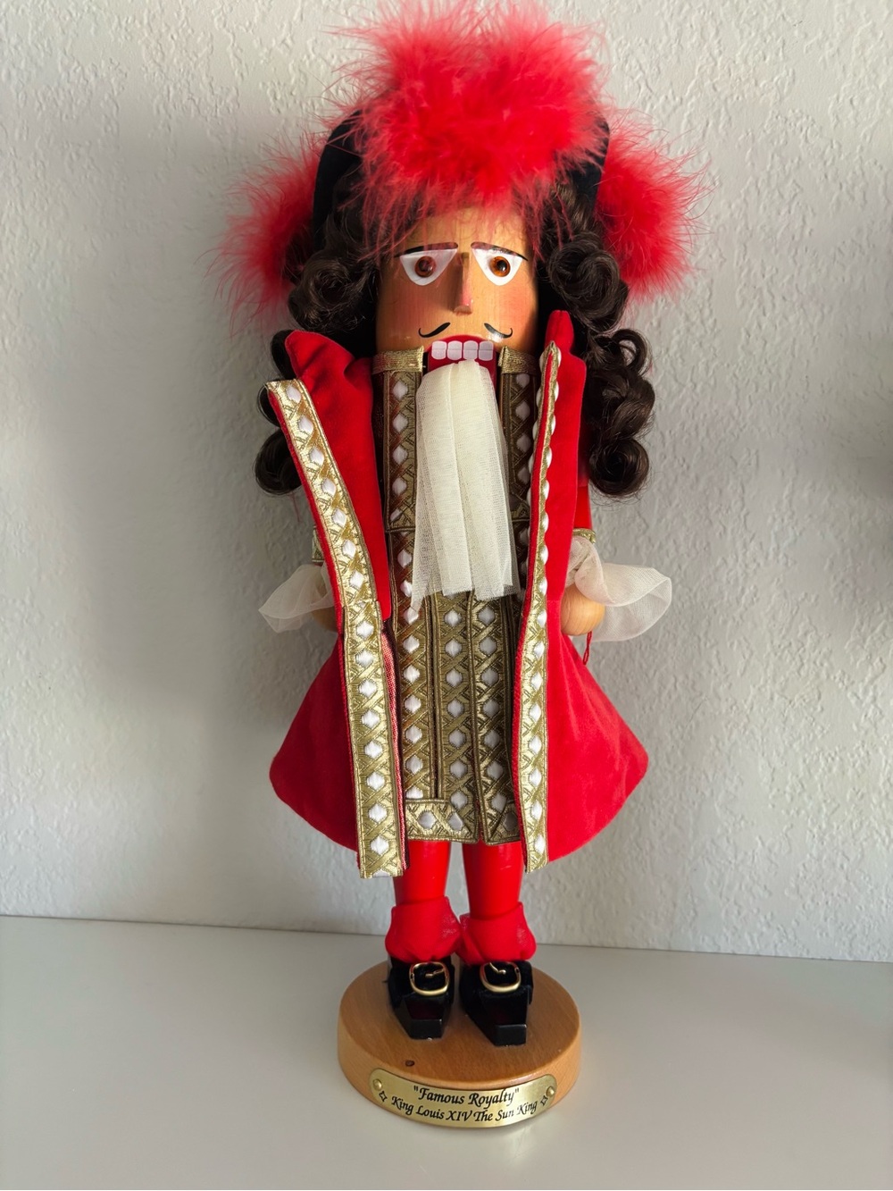 Famous Royalty King Louis XIV “The Sun King” Nutcracker Christmas Nutcracker